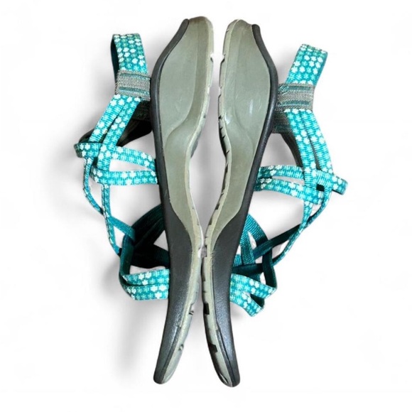 Chaco Blue and Gray Sport Sandals - Picture 3 of 6